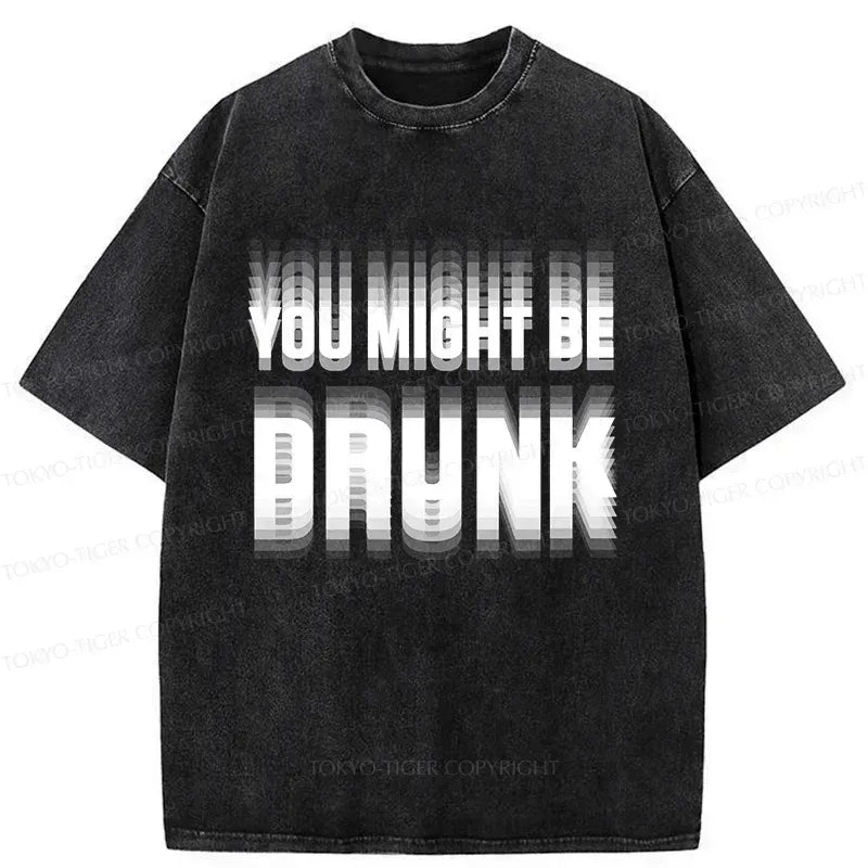 Japanese Vintage Washed T-Shirt for Streetwear