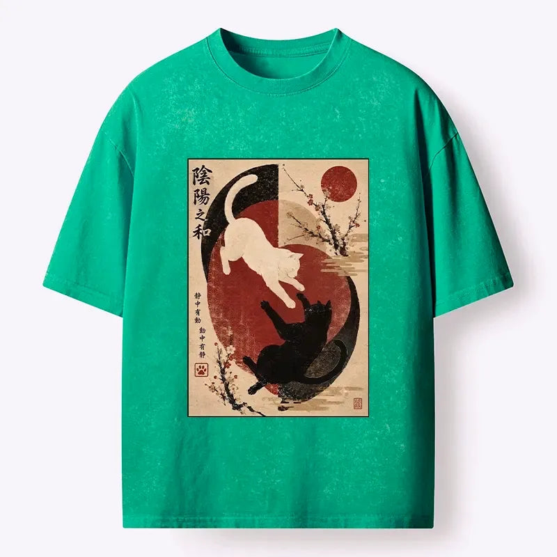 Unisex Japanese Cat Tee Best Seller