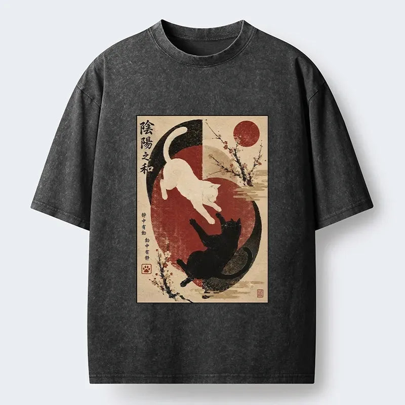 Unisex Japanese Cat Tee Best Seller