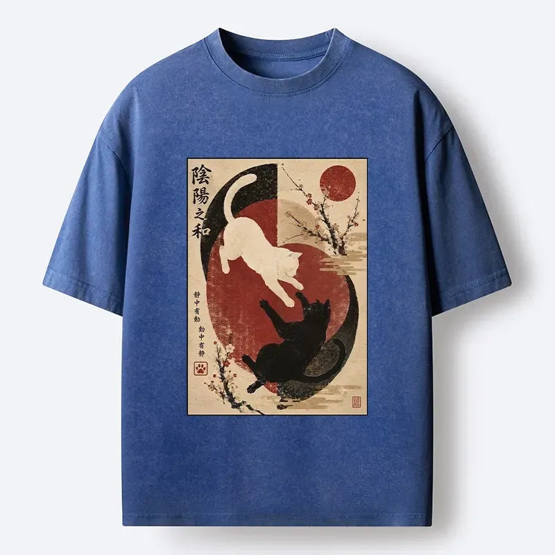 Unisex Japanese Cat Tee Best Seller