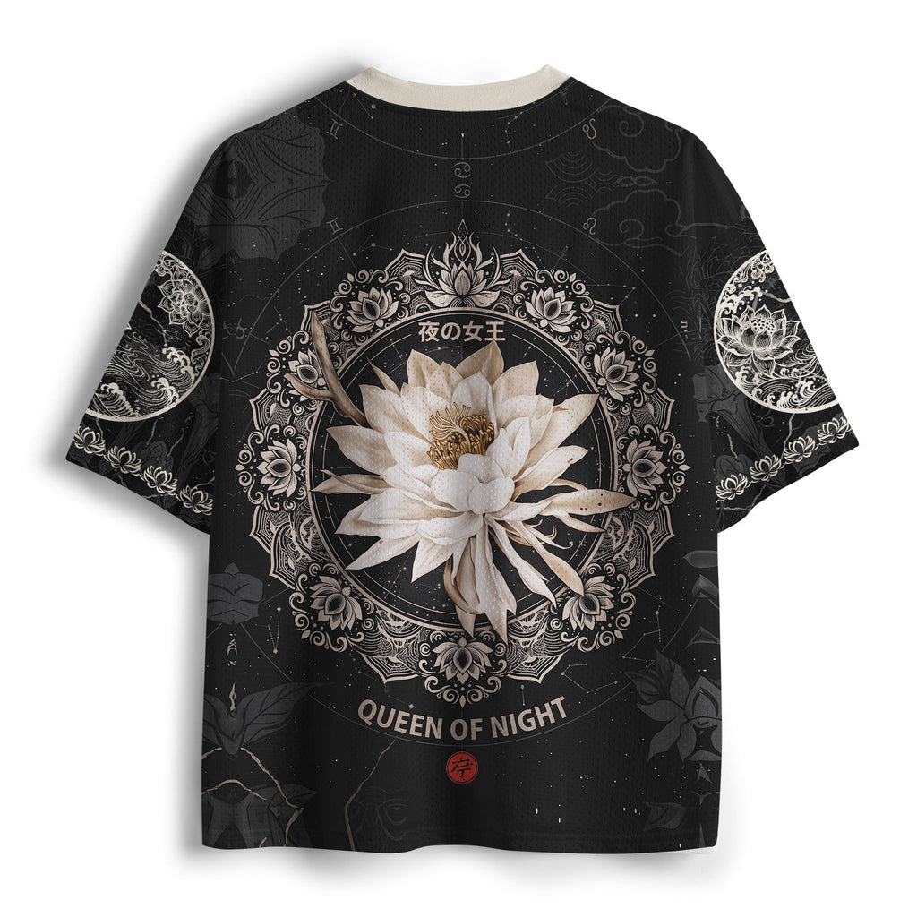 Kyoto lion mesh jersey casual