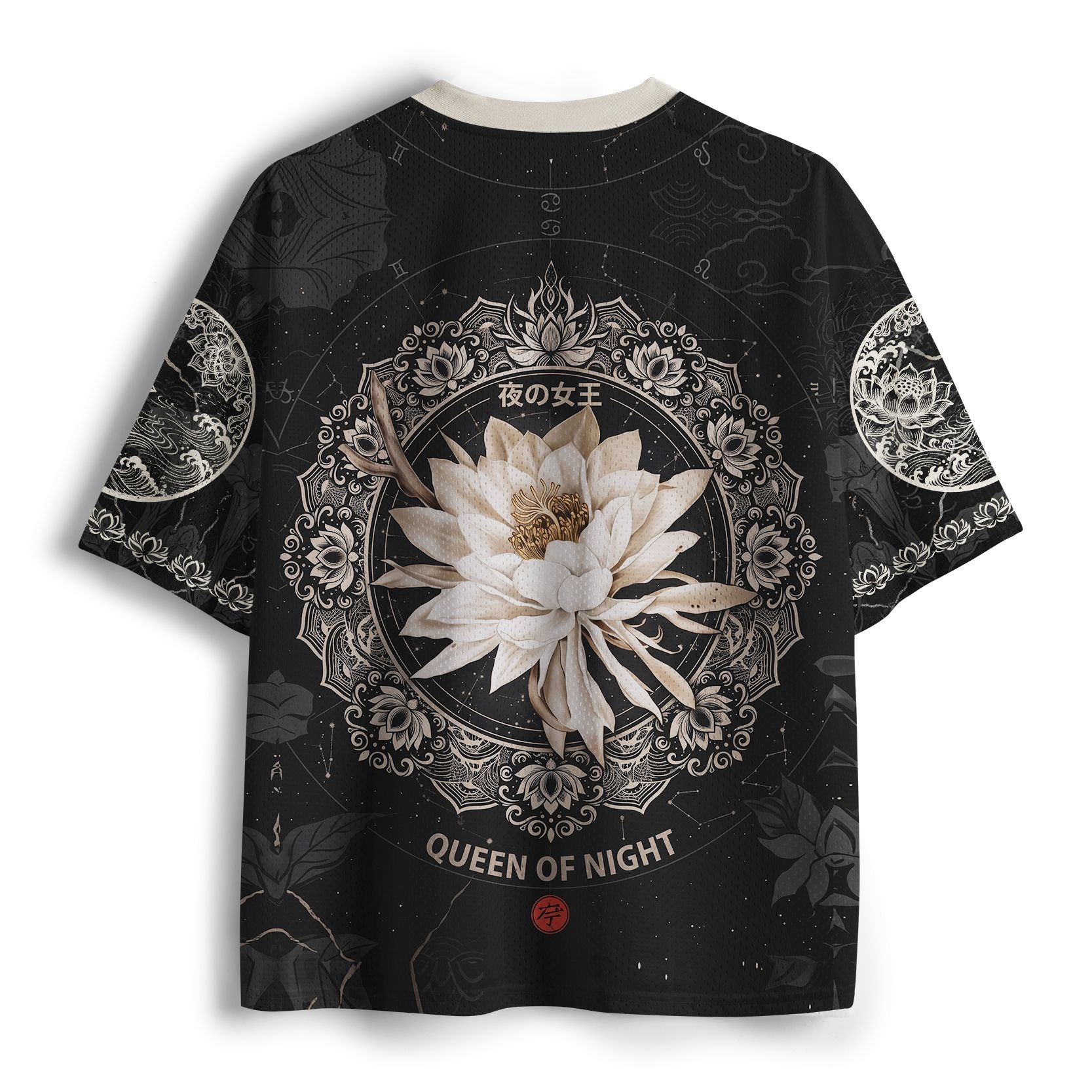 Kyoto lion mesh jersey casual