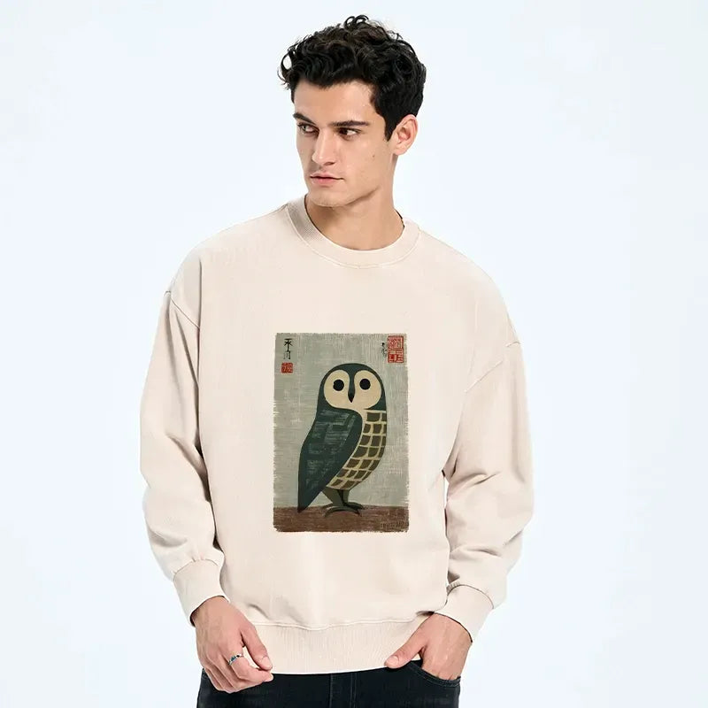 Traditional Owl Sweatshirt Best Seller