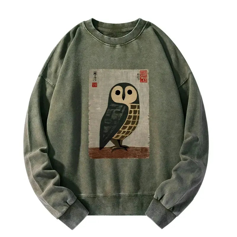 Washed Unisex Sweatshirt for Casual Style
