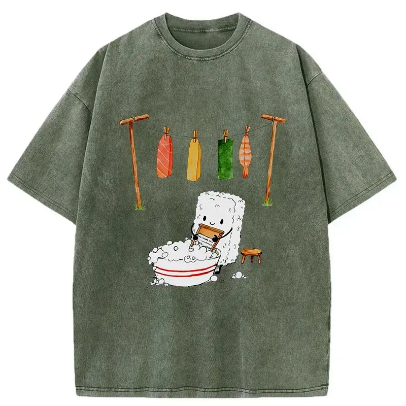 Kyoto Lion Vintage Unisex T-Shirt on Sale