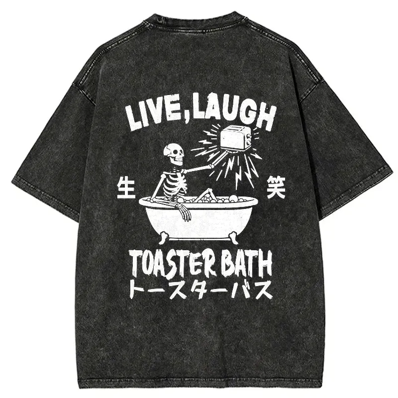 kyoto lion japanese streetwear skeleton tee