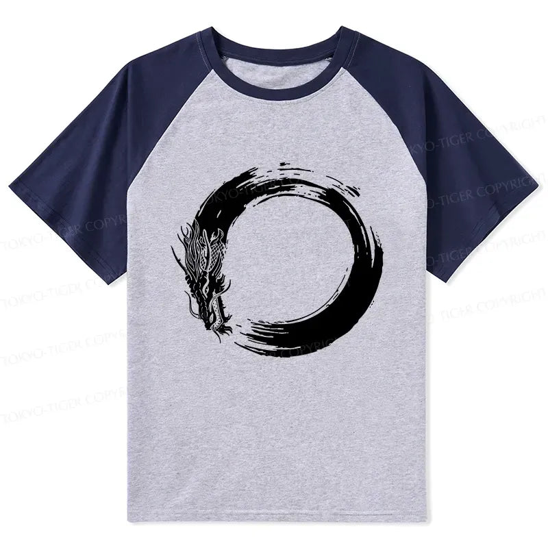 Vintage Ukiyo-e Dragon T-shirt Best Seller