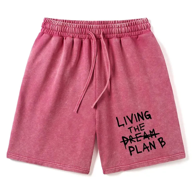 Kyoto-Lion Implement Plan B Washed Shorts