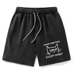 Kyoto Lion Washed Shorts for Daily Wear