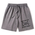 Confident Kitten Japanese Shorts for Summer