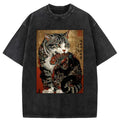 Japanese Cat T-Shirt Free Shipping