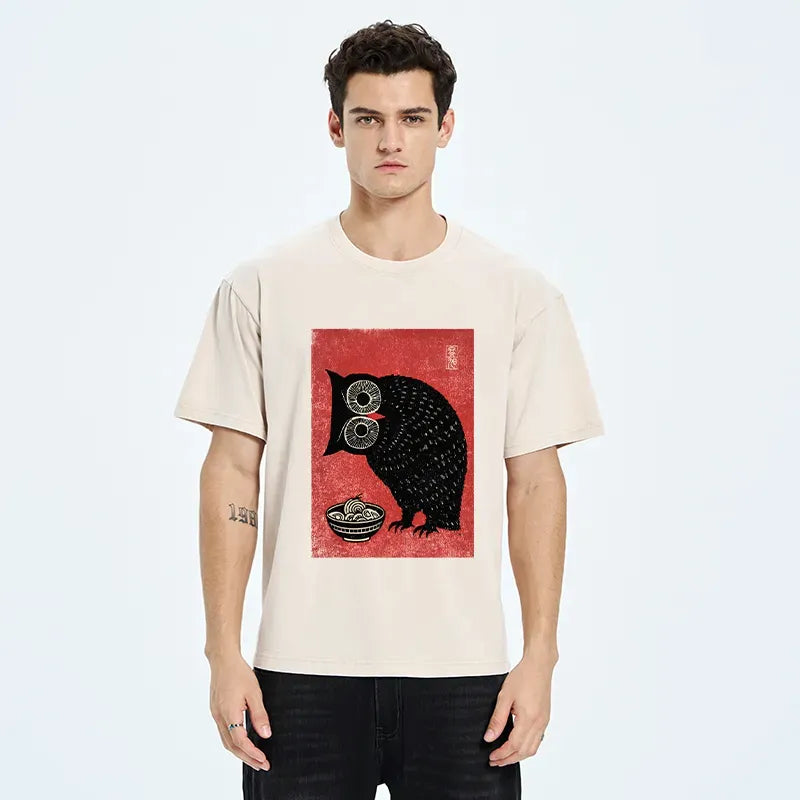 Washed Ramen Shirt for Summer