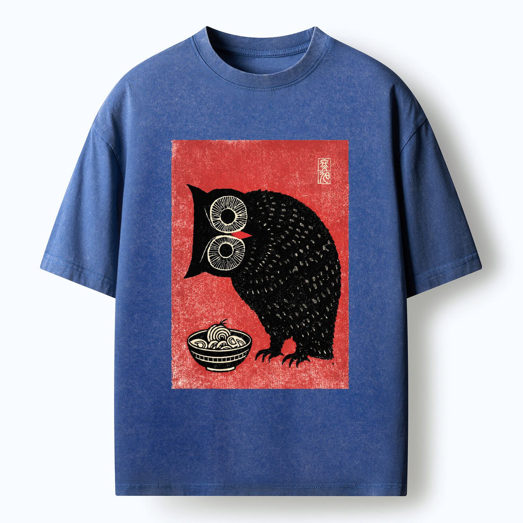 Washed Ramen Shirt for Summer