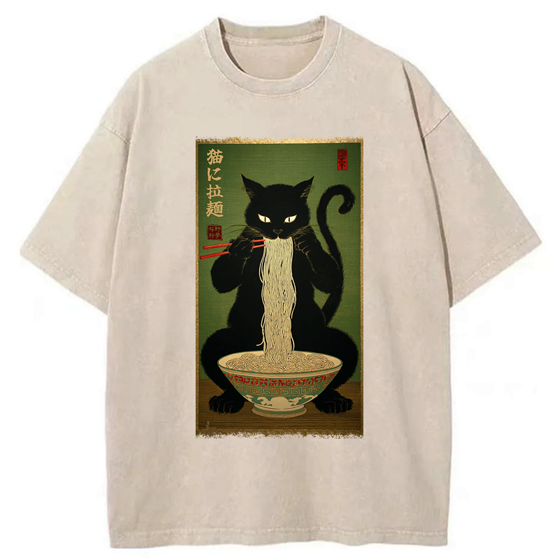 comfortable unisex cat t-shirt gift