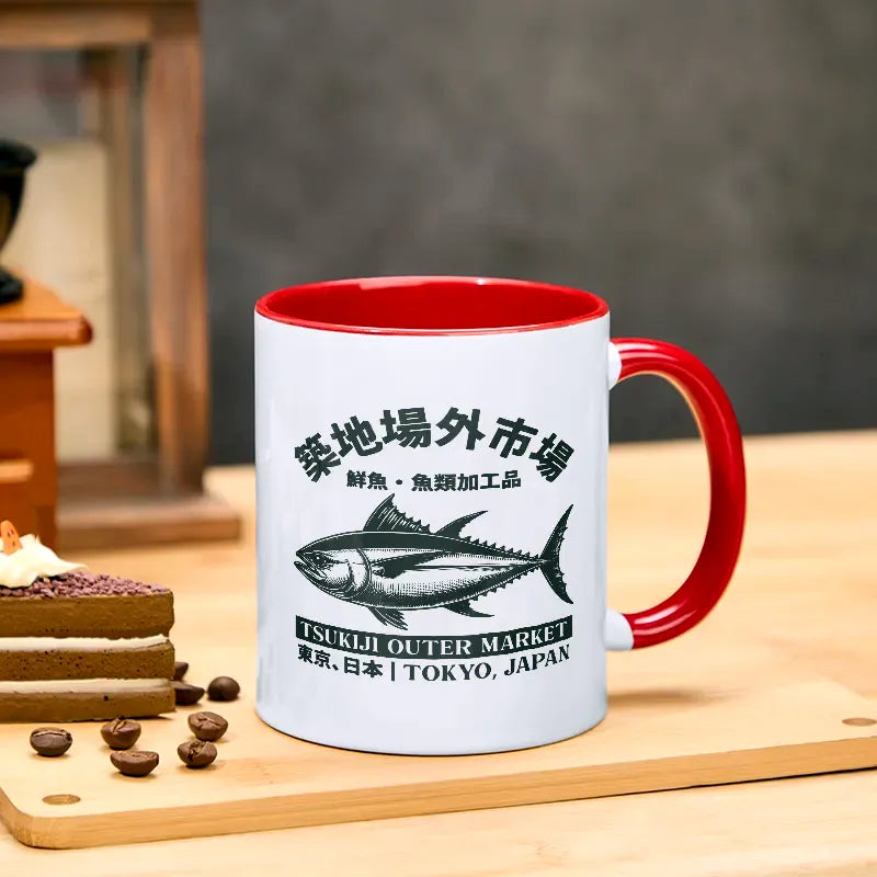Tsukiji Fish Market Mug Gift Idea for Friends
