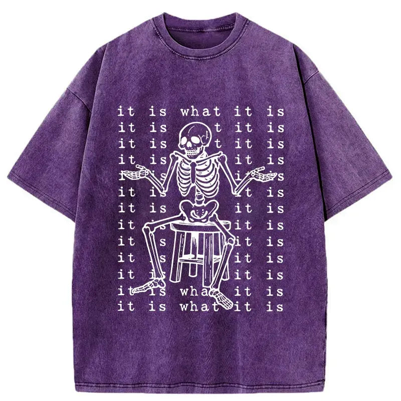 japanese vintage washed t-shirt for daily wear