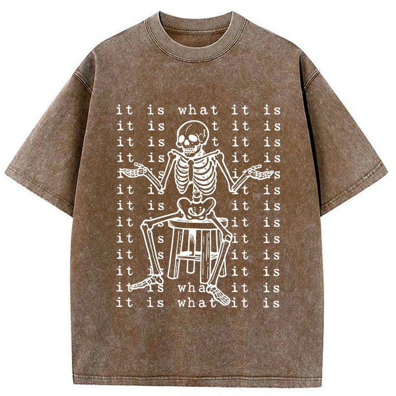 trendy kyoto lion skeleton tee for streetwear