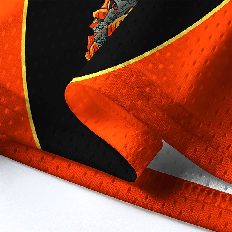 Breathable Japanese Skull Mesh Jersey
