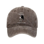 Vintage Crow Cap for Vacation