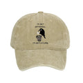 Unisex Washed Cap for Gift Idea