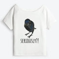 Trendy Japanese Off Shoulder T-Shirt