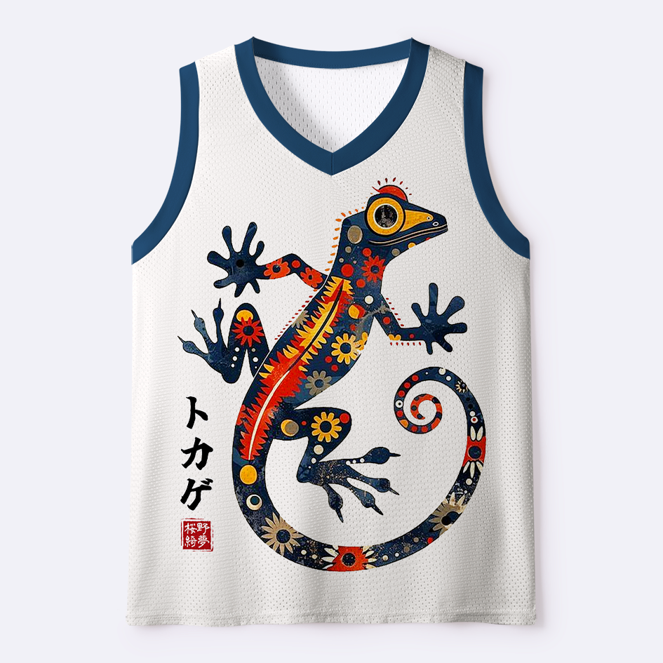 Tribal Mesh Tank Top for Streetwear