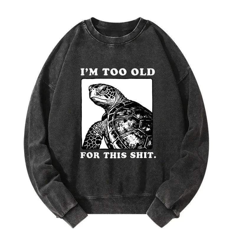 I quit meme sweatshirt for daily wear