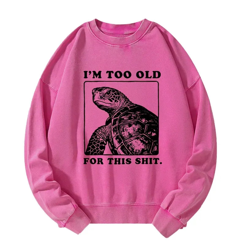 Japanese turtle sweatshirt with free shipping