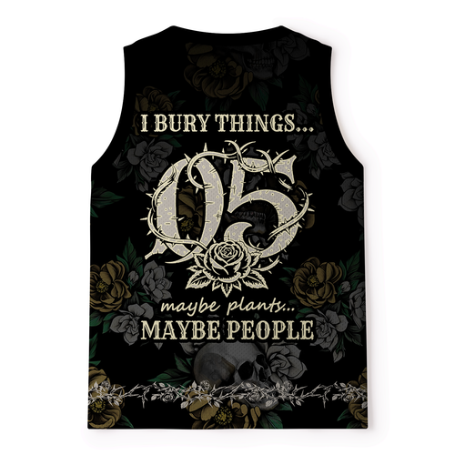 Funny Crow Gardening Tank Top for Men