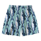 Kyoto-Lion School Of Fish Aloha Mens Swim Trunks
