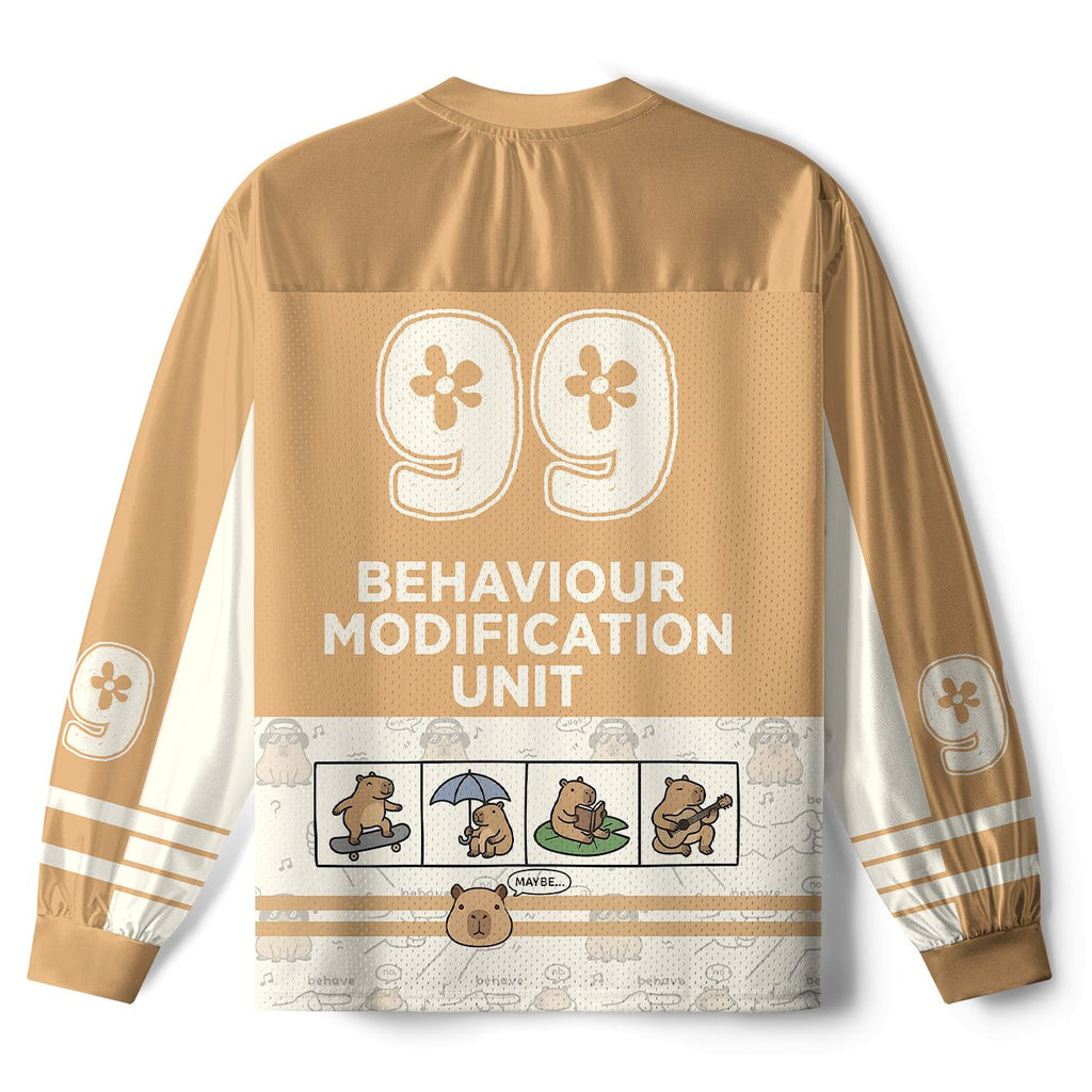 Kyoto-Lion Dishonest Capybara Paneled Long Sleeve Jersey