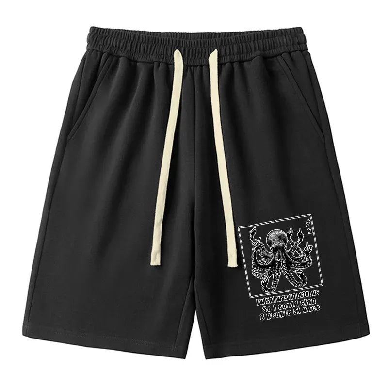 Kyoto-Lion I Wish I Was An Octopus Unisex Shorts