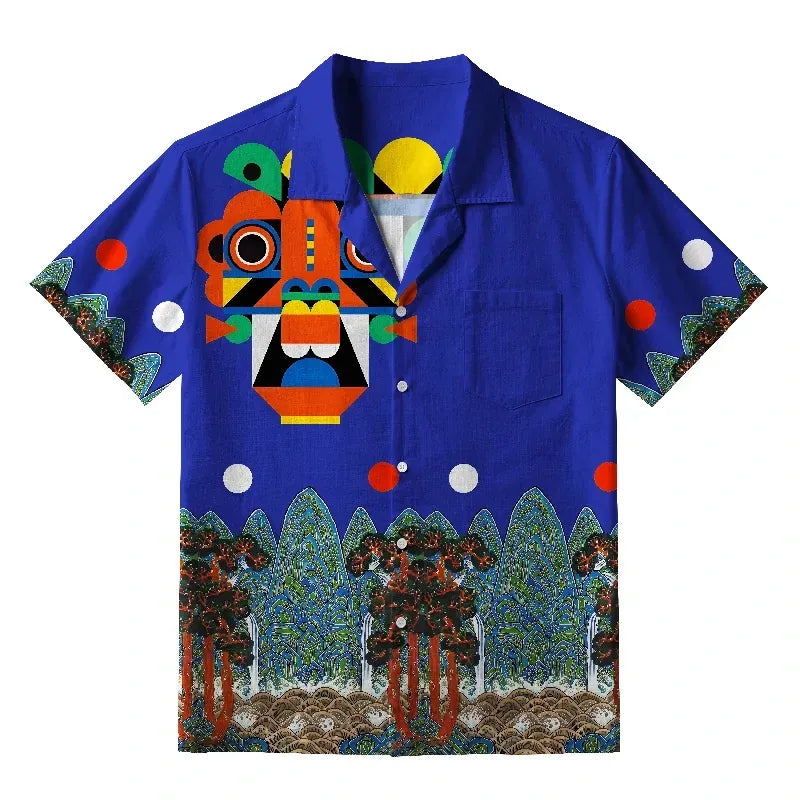 Kyoto Lion Mask Shirt Best Seller