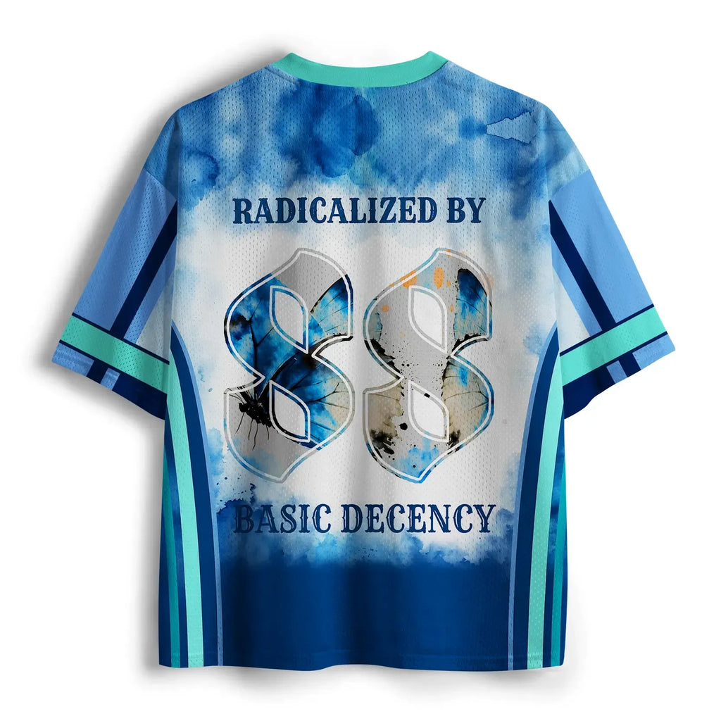 Kyoto-Lion Ink Painting Butterfly£ºRadicalized By Basic Decency Mesh Jersey