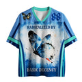 Kyoto-Lion Ink Painting Butterfly£ºRadicalized By Basic Decency Mesh Jersey