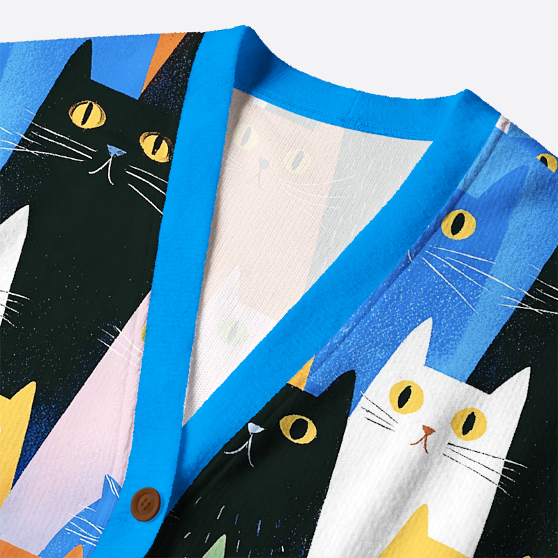 Trendy Ugly Cat Sweater for Daily Wear