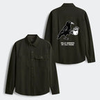 Black Coffee Crow Jacket Casual Wear
