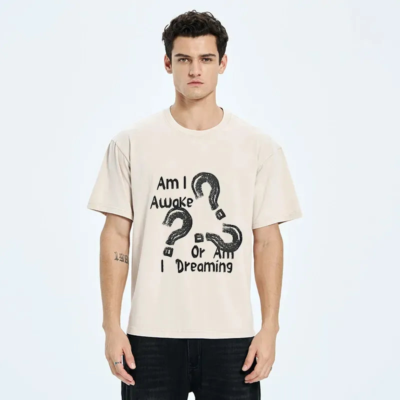 Kyoto-Lion Mind Blown Awake Or Dreaming Washed T-Shirt