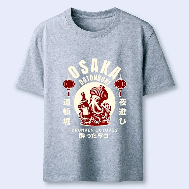 Retro Osaka Octopus Classic T-Shirt
