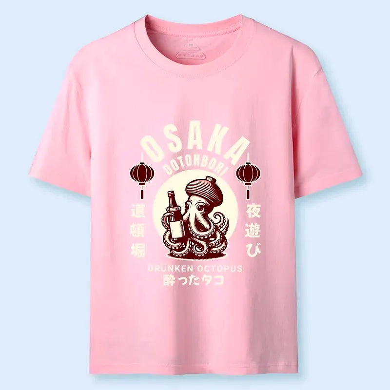 Retro Osaka Octopus Classic T-Shirt