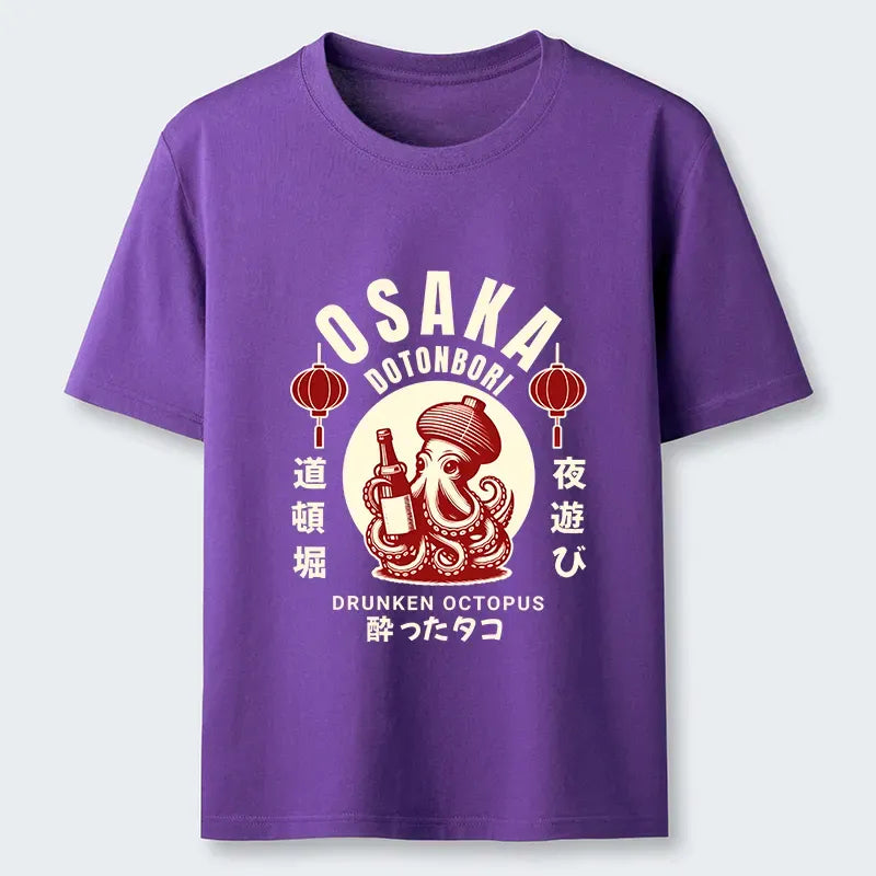 Retro Osaka Octopus Classic T-Shirt