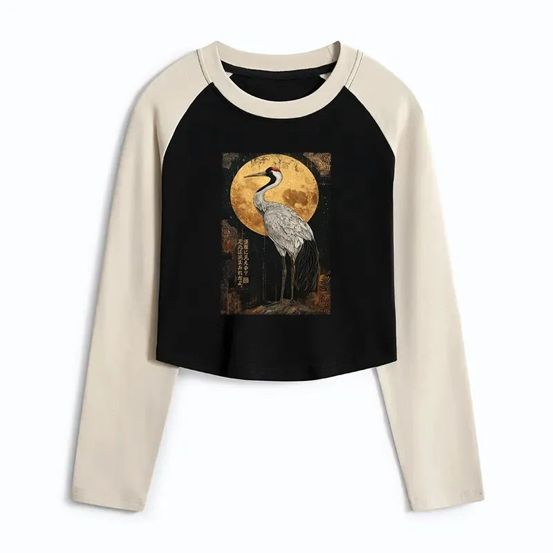 kyoto lion crop top streetwear deal