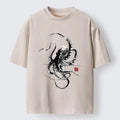 vintage Japanese art t-shirt for men