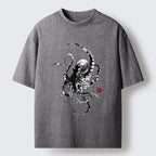 vintage Japanese art t-shirt for men