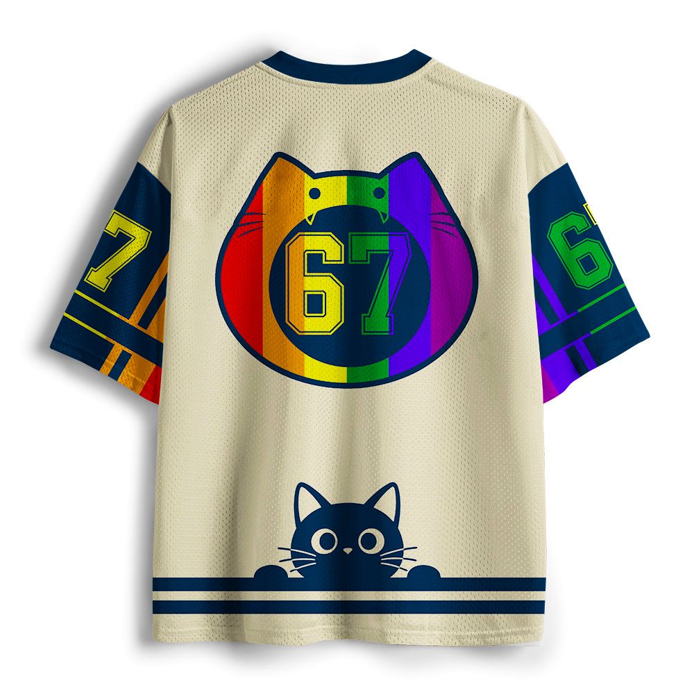 Kyoto-Lion YES WE CAT Mesh Jersey