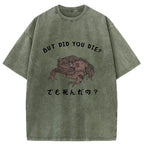 Kyoto Lion Cotton T-Shirt for Spring
