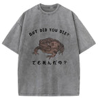 Kyoto Lion Cotton T-Shirt for Spring