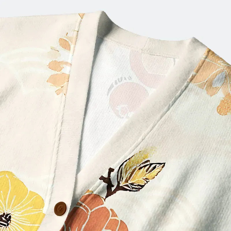 Japanese Floral Ugly Cardigan for Everyday