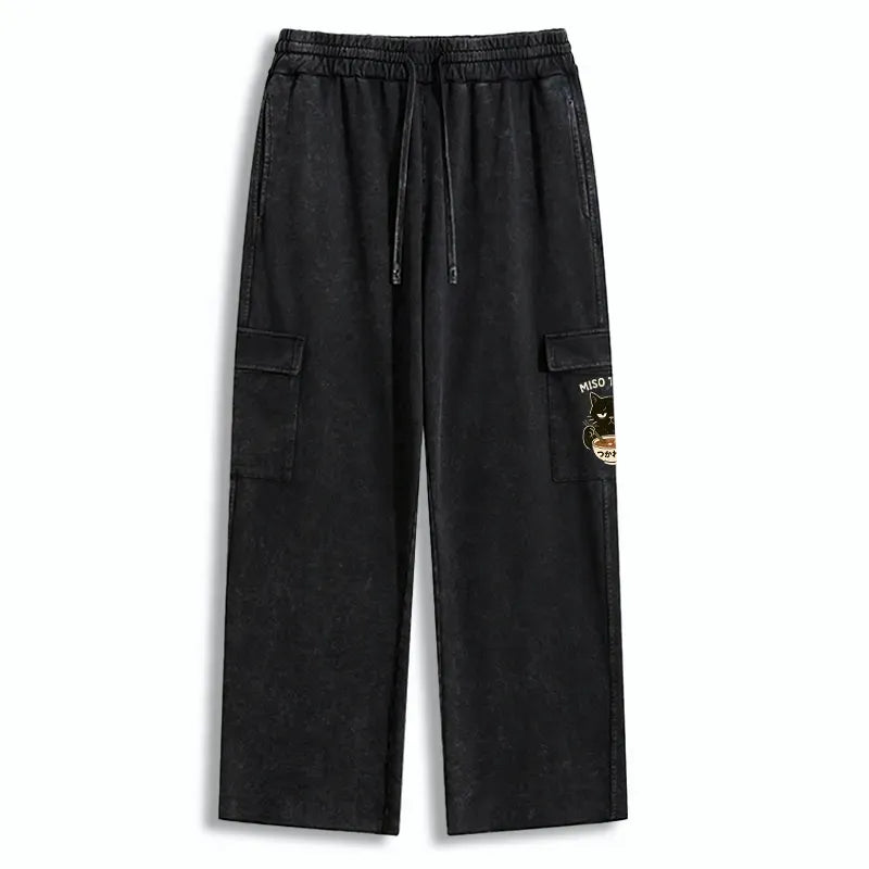 Kyoto-Lion I¡¯m So Tired Washed Utility Sweatpants