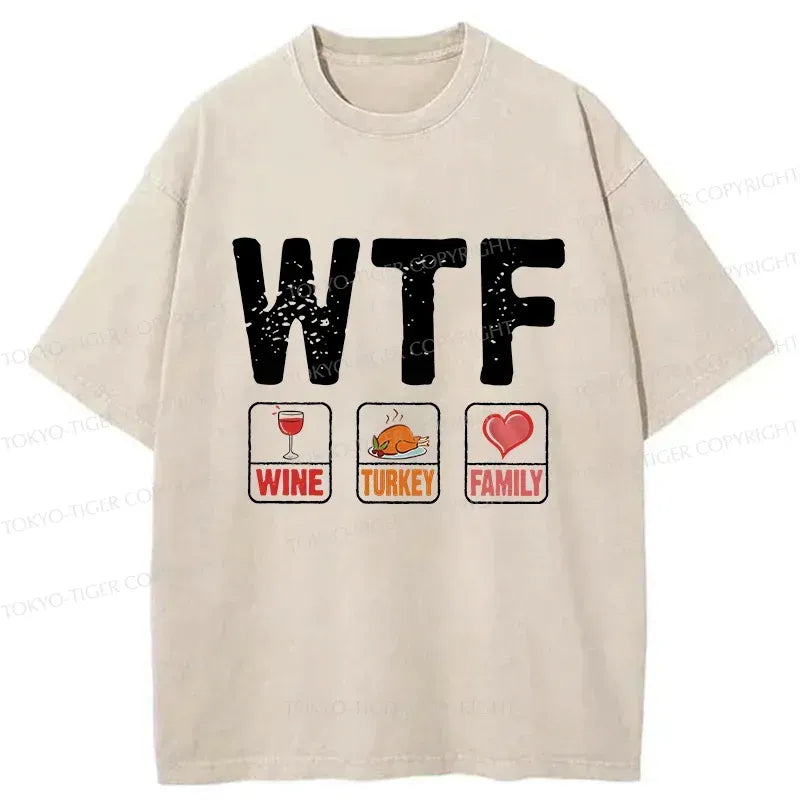 Kyoto Lion Japanese Washed T-Shirt